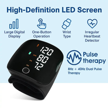 Comauo® Dual Pulse BP Monitor: The Only Blood Pressure Device That Heals While It Reads.